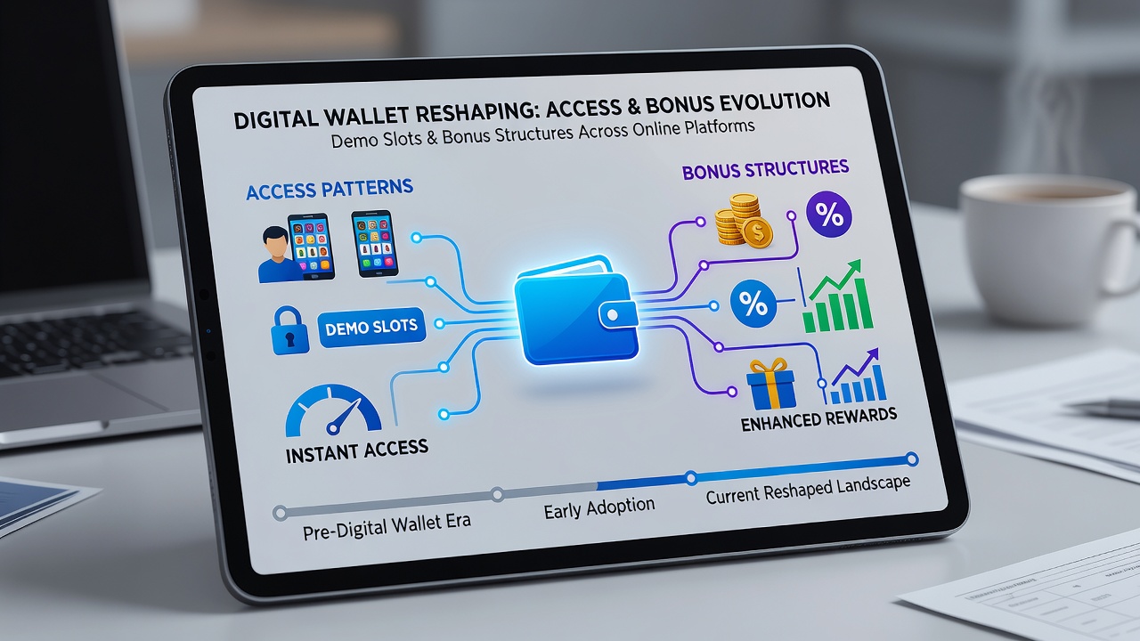 Illustration of bonus activation and jackpot progression enabled by digital wallet funding on UK slot sites